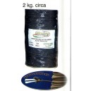 Trecciolino sintetico nero 2 kg vari diametri